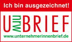 Ich bin ausgezeichnet - NRW Unternehmerinnenbrief